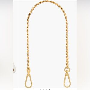 Hammitt White Bag with Gold Accents